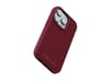 Njord byELEMENTS Custodia MagSafe in pelle scamosciata per iPhone 15 Pro, rosso Apple iPhone 15 Pro
