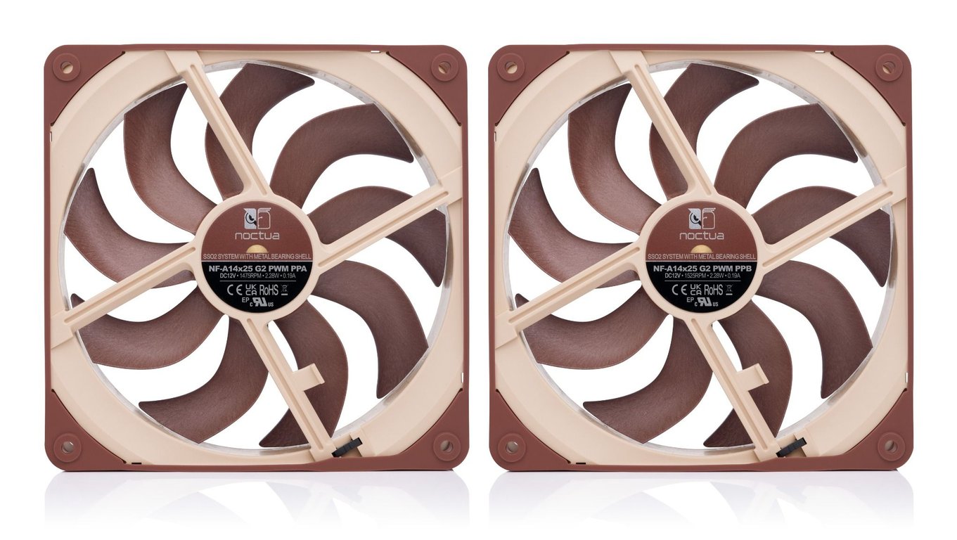 Noctua Nom: NF A14x25 G2 PWM Sx2 PP Neuf - vue 3