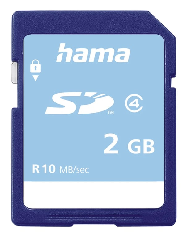 Hama HighSpeed SecureDigital Card 2 GB 2 Go SD Neuf