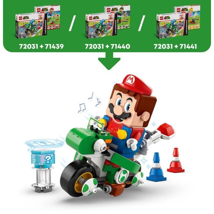 Super Mario 72031 Mario Kart – Yoshimoto - Jouet de construction pour enfants - Neuf