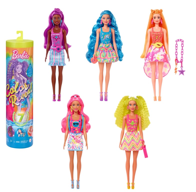 Poupée Barbie Color Reveal HCC67 – 7 Surprises à Déballer - vue 2