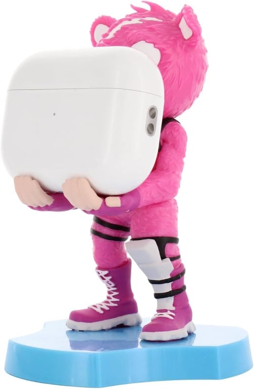 Figurine Fortnite Cuddle Team Leader EXQUISITE GAMING Cable Guys Support écouteurs smartphone ou petit accessoire 11 cm - vue 4