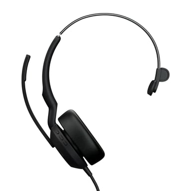 Jabra Evolve2 50 Auricolare Cablato A Padiglione Ufficio USB Type-C / USB Type-A Bluetooth Nero