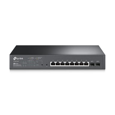 TP-Link JetStream TL-SG2210MP switch Gestionado L2/L2+ Gigabit Ethernet (10/100/1000) Energía sobre Ethernet (PoE) 1U Negro