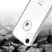 Coque pour Apple iPhone XR en Transparent - Argent Housse de protection Étui en silicone TPU flexible avec application Chrome