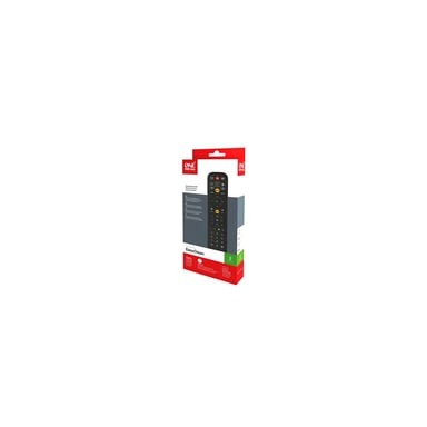 Télécommande universelle One For All URC9291 EazyClean Slim Boutons complets Noir