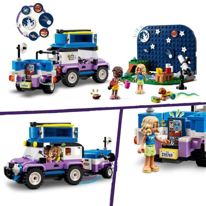 Lego Friends Le Camping car D?observation Des Étoiles 42603 Lego - vue 4