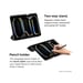Etui Folio Noir Stand Magnetique Renforcé avec Emplacement Stylet pour Apple Ipad 10.9 (2022-2023) - Eiger
