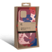 Carcasa antibacteriana vegana orgánica 100% cero residuos para Apple iPhone 11 Pro, rosa petunia.