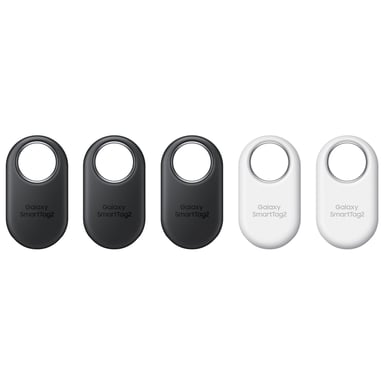 Samsung Galaxy SmartTag2 (5 pack) - Noir 3x + Blanc 2x