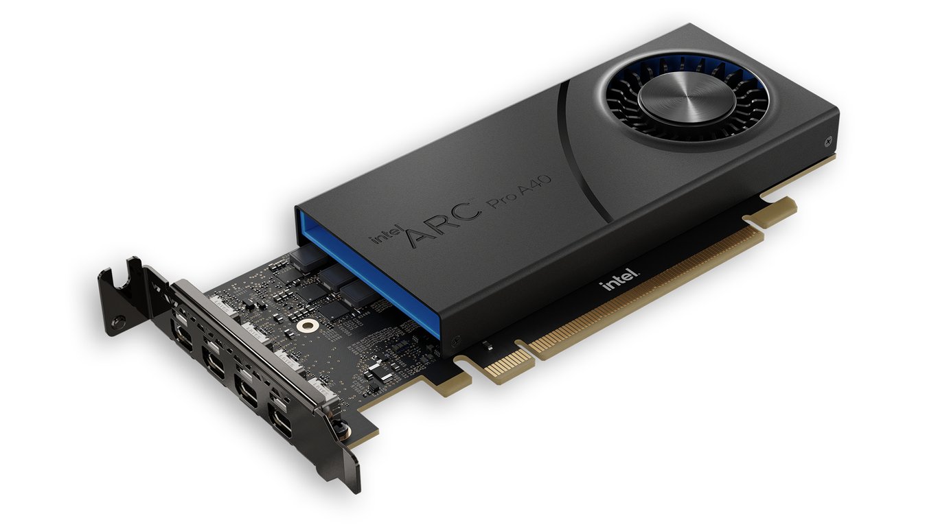 Intel Arc Pro A40 6 Go GDDR6 Neuf