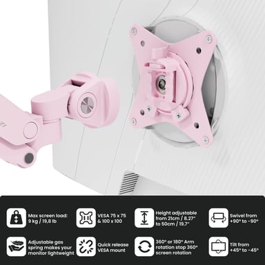 Alzare Neo Duo – soporte doble para monitor con brazo de gas