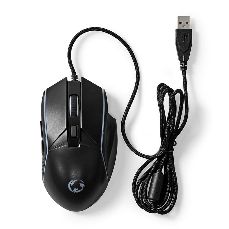 de Jeu Filaire LED 6 Boutons à Haute Précision 7200 dpi Neuf - vue 2