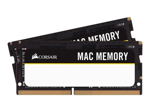 CORSAIR RAM Mac Memory - 32 GB (2 x 16 GB Kit) - DDR4 2666 SO-DIMM CL18