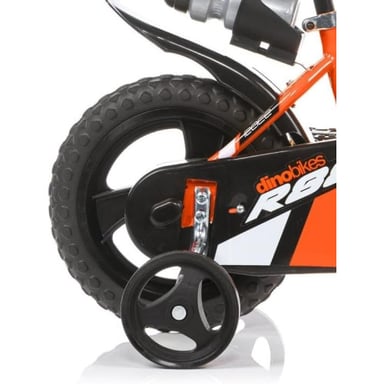 Vélo pour garçon orange 12'' Dino Bikes