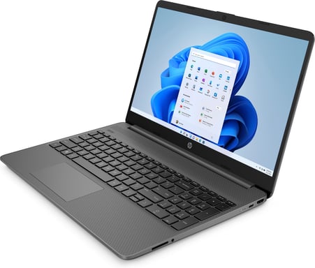 HP 15s-fq2067nf i3-1125G4 Ordinateur portable 39,6 cm (15.6'') HD Intel® Core™ i3 4 Go DDR4-SDRAM 128 Go SSD Wi-Fi 5 (802.11ac) Windows 11 Home in S mode Gris