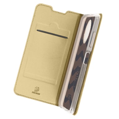 Funda para Xiaomi Redmi Note 9T 5G Tarjetero Función Soporte – Dorado
