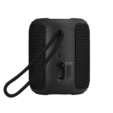 Altavoz portátil Sonik Surge Lite con Bluetooth resistente al agua (IPX7), negro azabache