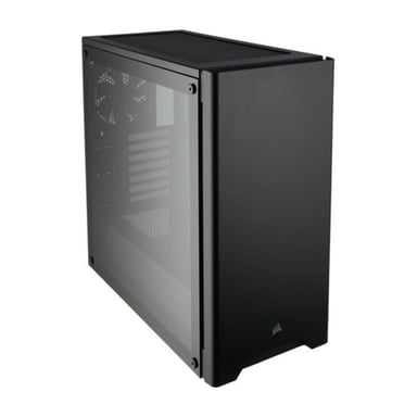 Corsair Carbide 275R Mid Tower PC Case - Negro con ventana de cristal templado