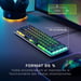 ROCCAT Vulcan II Mini USB Tastiera QWERTY Francese Nero