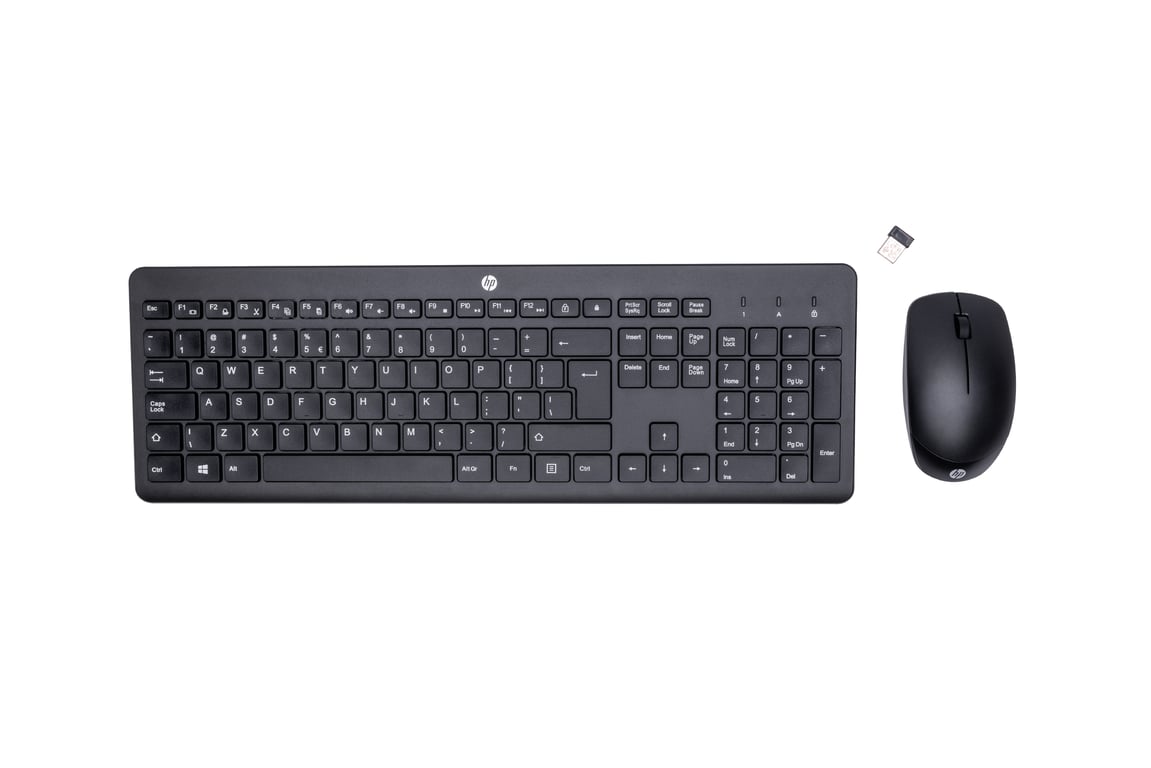 Set di tastiera e mouse wireless HP 230 - nuovo