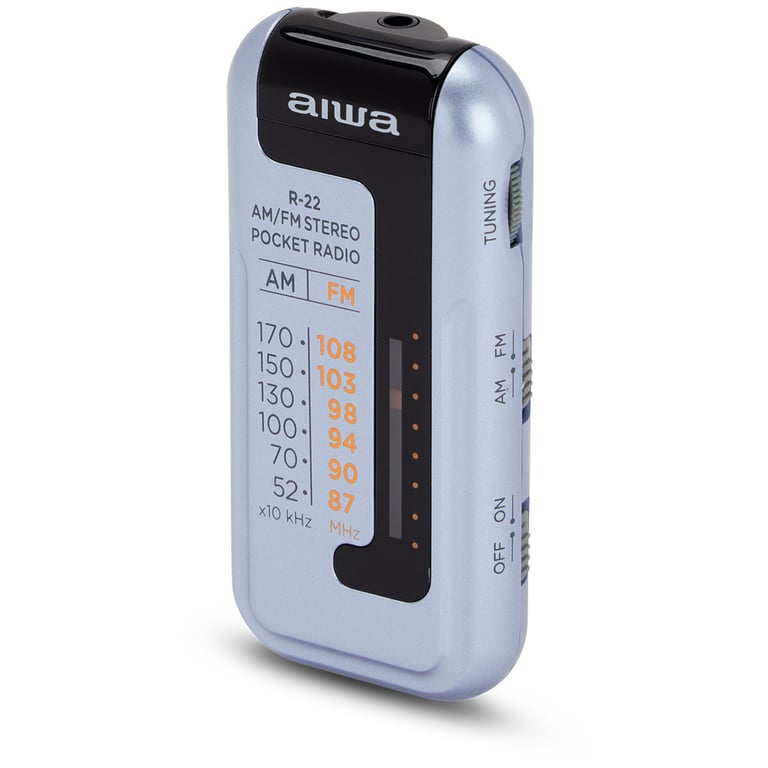 Aiwa R-22SL Radio portable Analogique Argent - Neuf Argent - vue 2