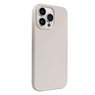 Crong Funda para iPhone 14 Pro Max Compatible con MagSafe Edición Color Cover Beige