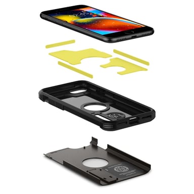 Spigen Tough Armor funda para teléfono móvil 11,9 cm (4.7'') Negro, Gris