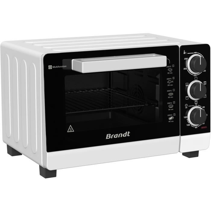 Four Compact Brandt FC265MWST – 26L, 1500W, 5 Modes De Cuisson - vue 2