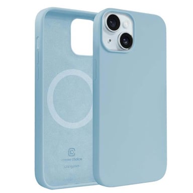 Custodia per Apple iPhone 15 MagSafe in silicone morbido antiurto