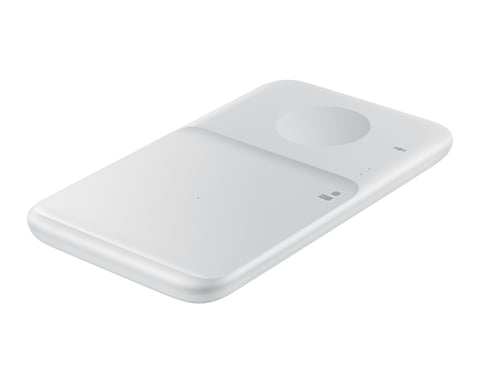 Samsung EP-P4300TWEGEU chargeur d'appareils mobiles Casques, Smartphone, Smartwatch Blanc Recharge sans fil Charge rapide Intérieure