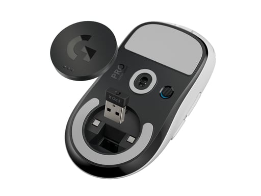 Logitech G 910-005942 ratón Juego mano derecha RF inalámbrico 25600 DPI