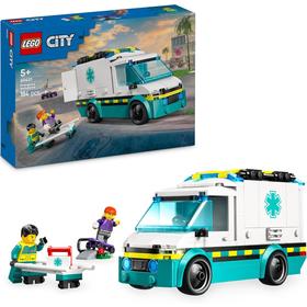 Lego City 'ambulance De Secours 60451 Lego La Boite - vue 5