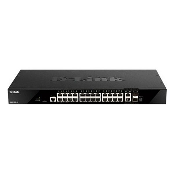 D-Link DGS-1520-28 commutateur réseau Géré L3 10G Ethernet (100/1000/10000) 1U Noir - Neuf