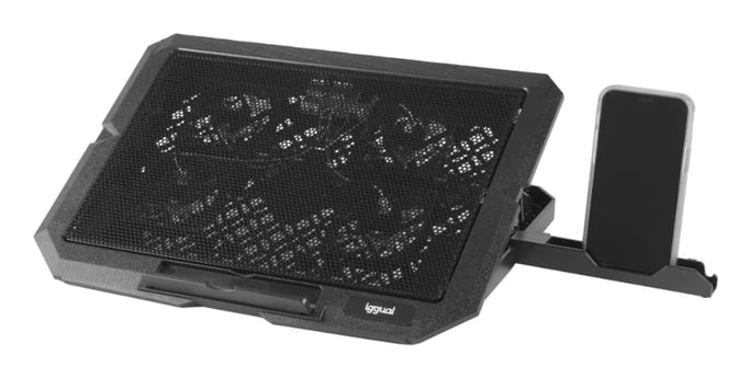 iggual RP4V17 Supports de Laptop Noir 43,2 cm (17'')