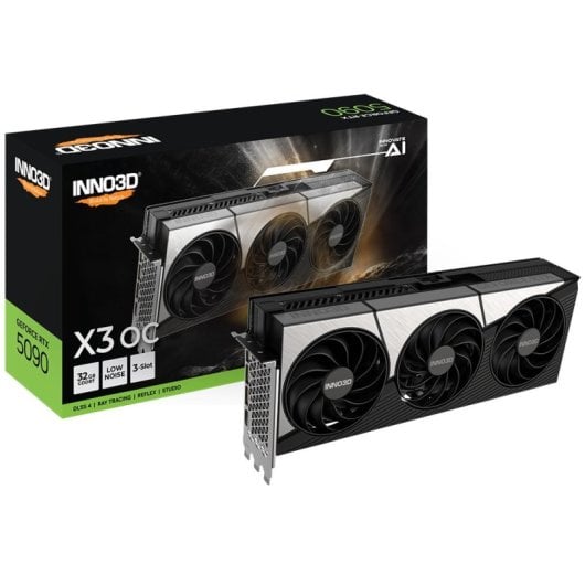 INNO3D GeForce RTX 5090 X3 OC NVIDIA GDDR7 Neuf - vue 2