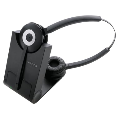 Jabra Pro 930 Duo UC DECT Auriculares Negros - vue 1