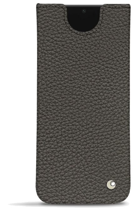 Pochette cuir Samsung Galaxy S21 - PochetteGris