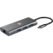 HUB TIPO-C - 8 PUERTOS Ethernet, HDMI, tarjetas SD/MSD, USB-C PD 100W, 3* USB 3.0