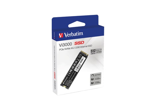 Verbatim Vi3000 512 Go M.2 PCI Express 3.0 NVMe