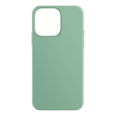 Custodia per iPhone 14 Pro Max Semirigida Sottile Leggera Soft Shell Interno Menta Moxie