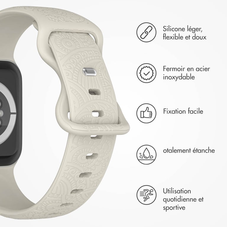 Bracelet Apple Watch 49mm Mandala - vue 3