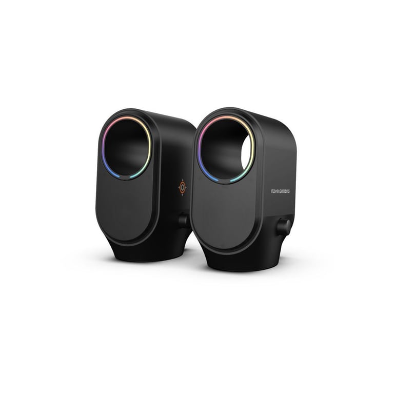 Enceintes 2.0 Gaming NOVA GAMING Cygnus GS115 – Bluetooth 5.3, RGB, 5W x2 - vue 4