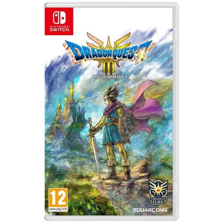 Dragon Quest III Hd-2d Remake - Jeu Nintendo Switch - Neuf