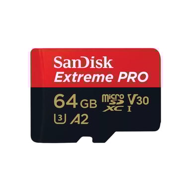 SanDisk Extreme PRO 64 Go MicroSDXC UHS-I Classe 10