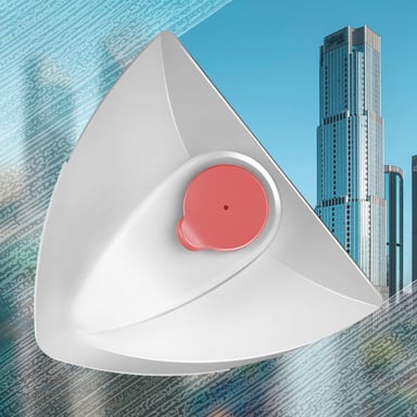 Nettoyeur de vitres magnétique double face Red