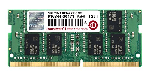 Transcend DDR4 module de mémoire 2 x 8 Go 2133 MHz Neuf - vue 3