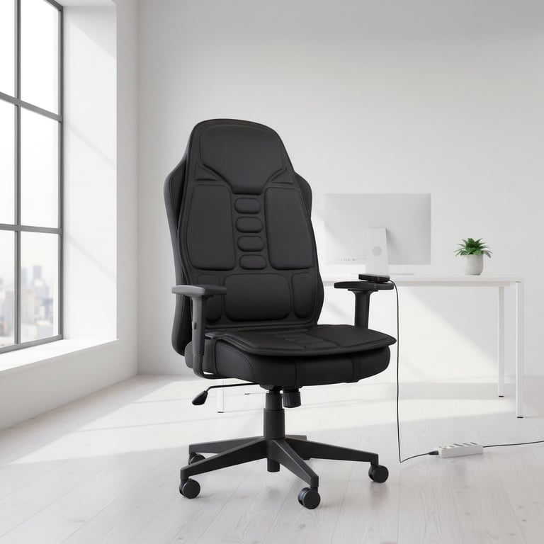 Siège de massage BODYLIFE 5 moteurs chauffant télécommande ergonomique - vue 4
