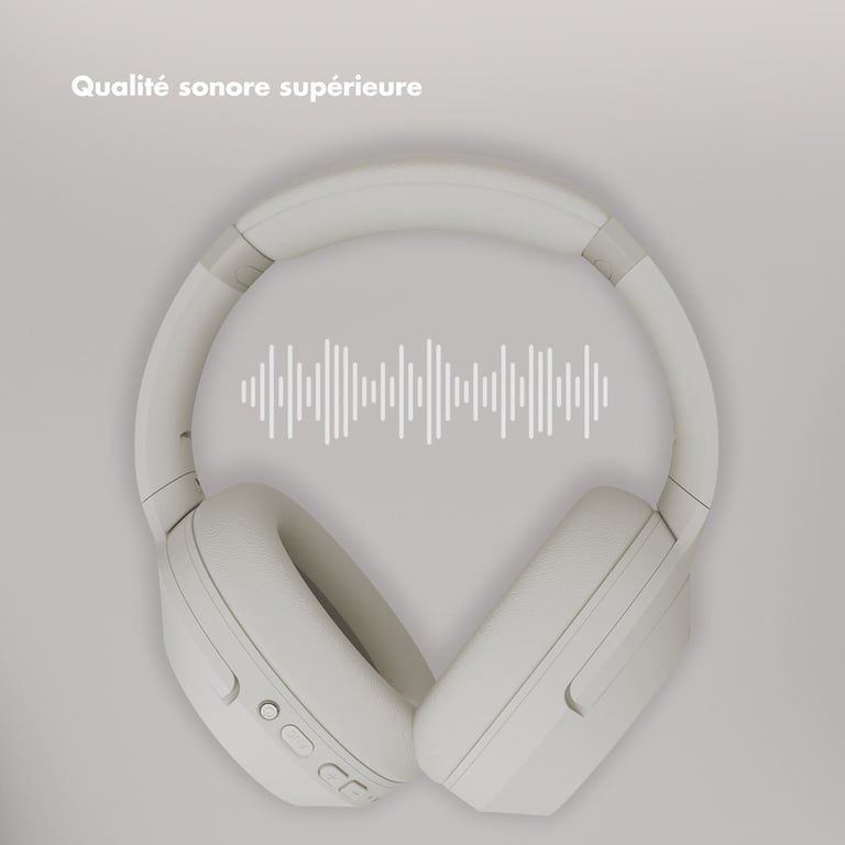 Selencia Casque sans fil Urban Play Réduction active du bruit ANC Avec étui de rangement Melody Mist Neuf - vue 2