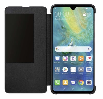 ver Flip negro para Huawei Mate 20